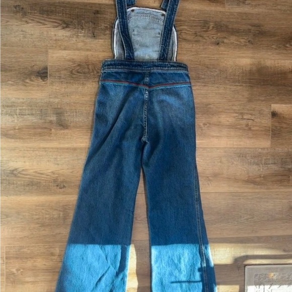 We The Free Chasing Rainbows Denim Overalls - Picture 7 of 10